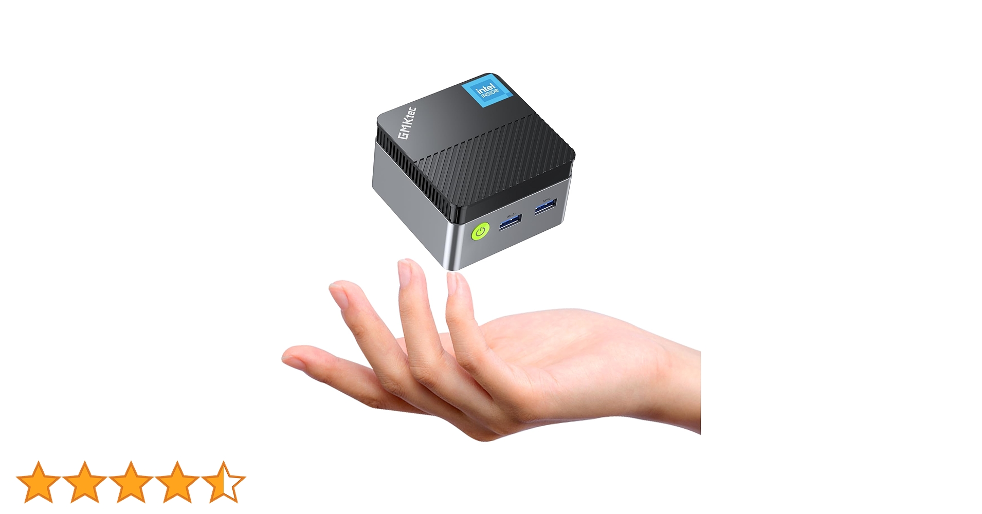 ミニPC GMKtec NucBox G5 12GB/256GB GMKtec Mini PC NucBox G5, Intel 12th Gen Alder Lake N97 (up